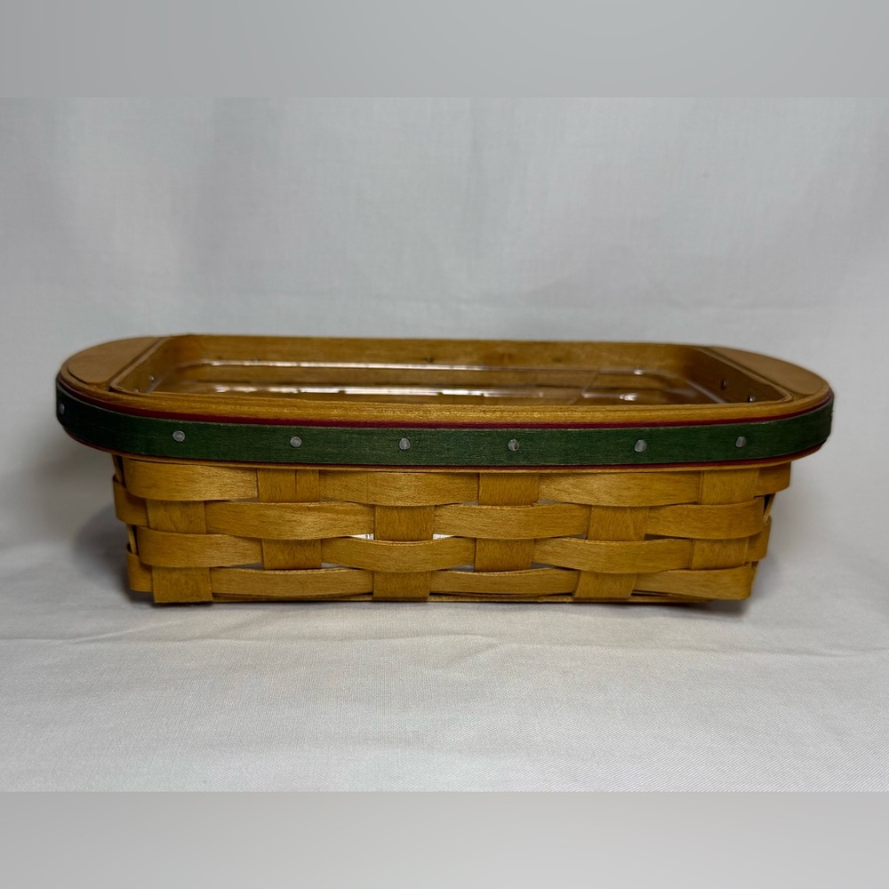 Longaberger 2006 Holiday Helper Basket With Liner
